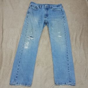 Distressed jeans Levi's Men Relaxed  33x32